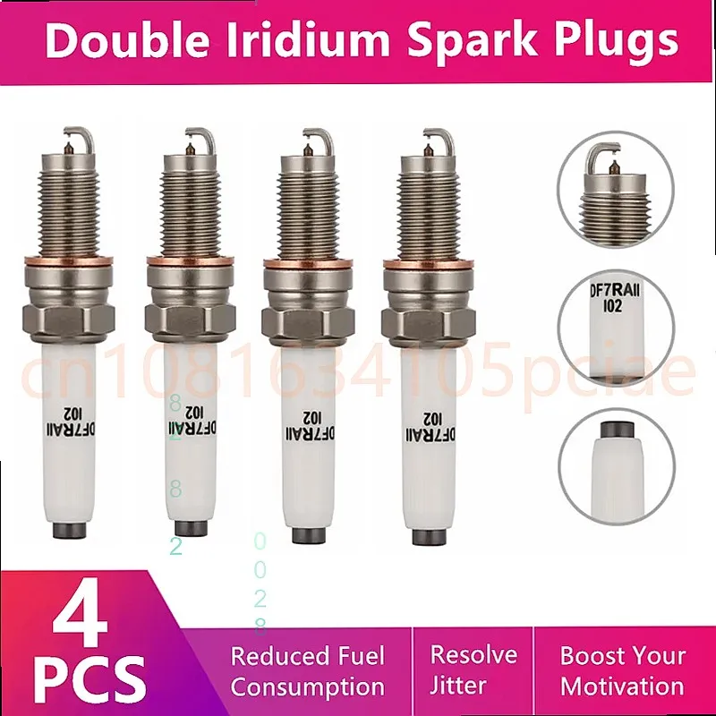Double Iridium Spark Plug C-08 For Seat Leon Mii Toledo Citigo Fabia