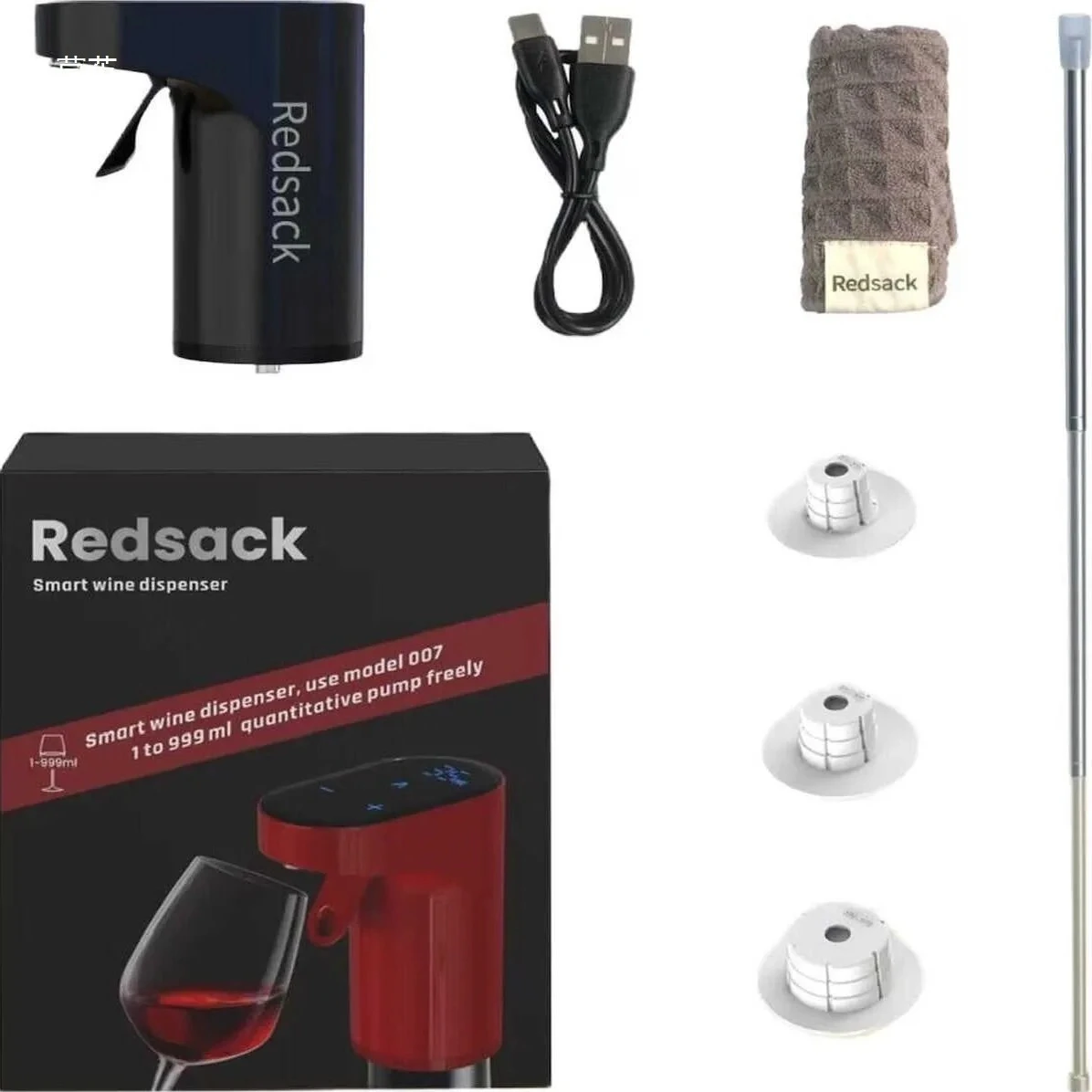 

Smart Wine Liquor Electric Dispenser Redsack Electric Wine Wine Decanter