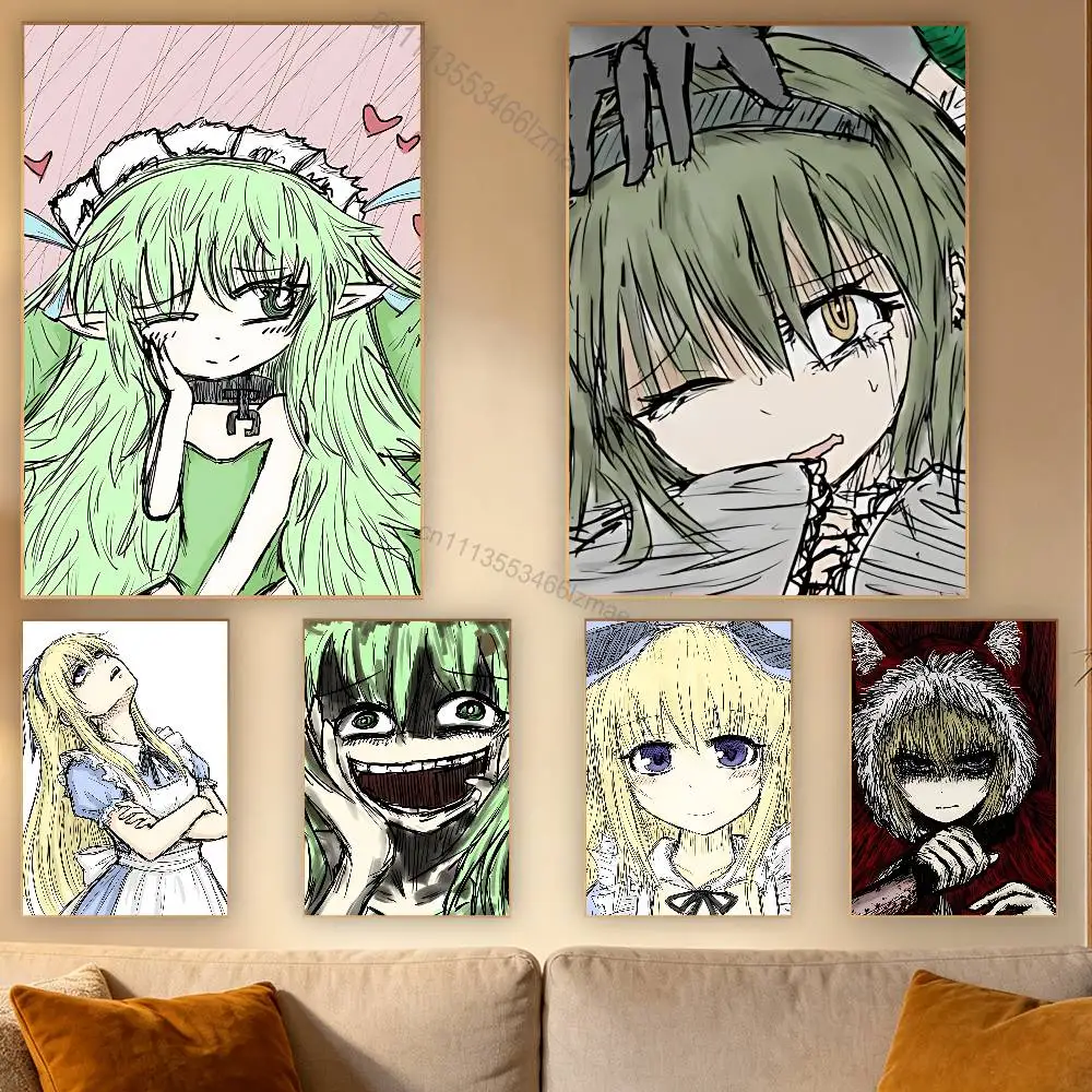 

Hot Game Black S-Souls Retro Fashion Pictorial Poster Sticky Poster Paper Sticker DIY Room Bar Cafe Wall Decor Gift