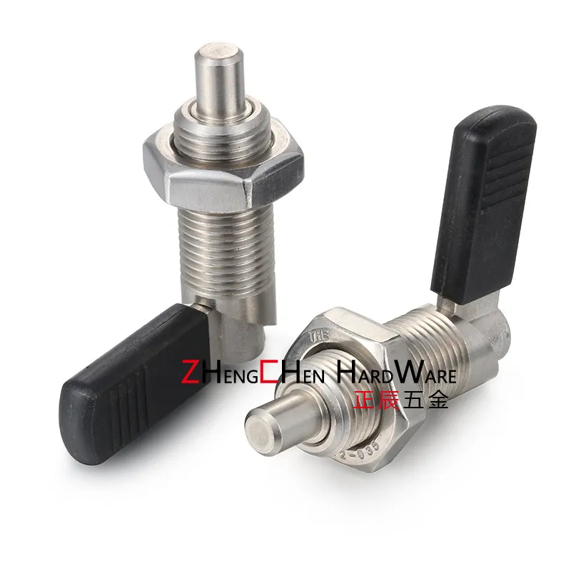 

SPXVB20-8 SPXVBK16-6 Фиксирующий L-образный штифт из нержавеющей стали с мелкой резьбой и ручкой-гайкой