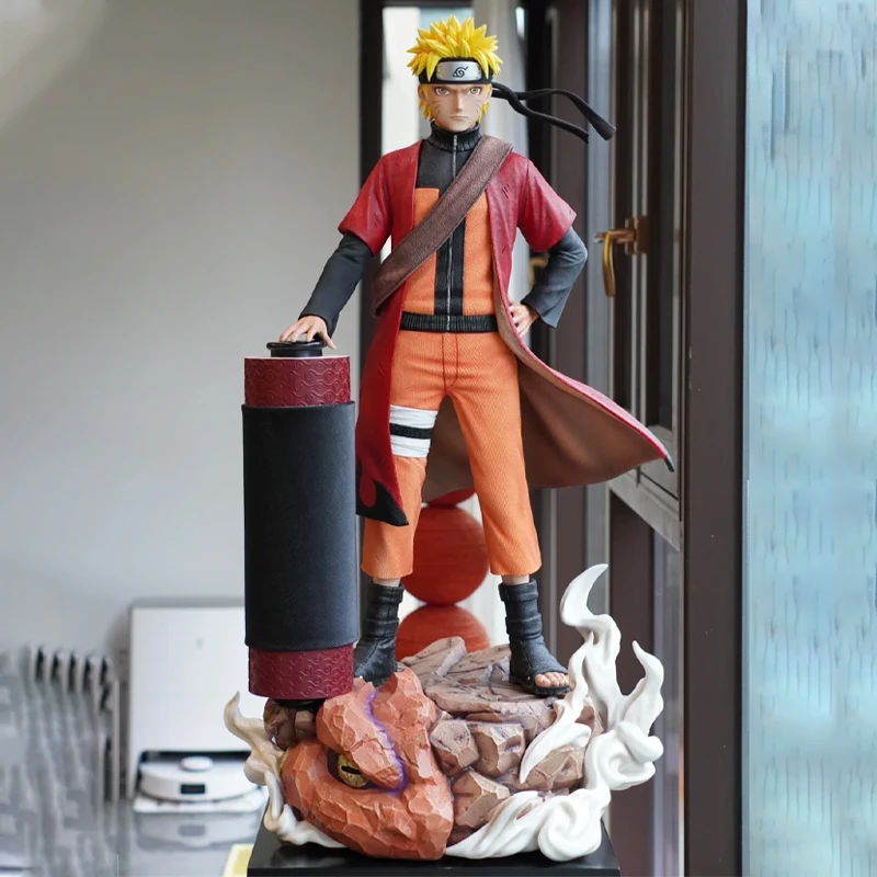 

Uzumaki Naruto Naruto Sage 1/6 43cm Action Figures Cartoon Anime Gk Pvc Model Doll Collectible Statue Boy Toys For Children Gift