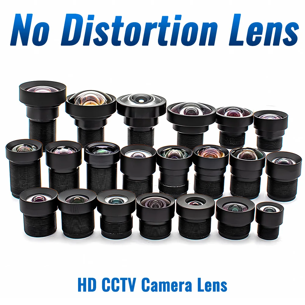 

M12 Mount Distortion-Free Lens Wide Angle High Megapixel Machine Vision Lens With Narrowband 650nm Filter For WGWK CCTV Camera