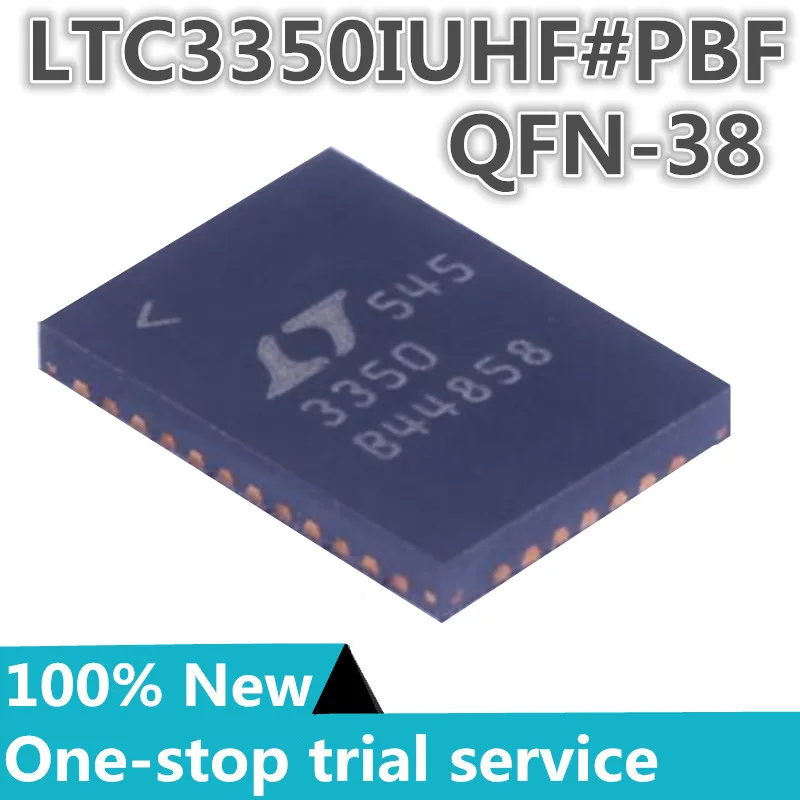 

1-10pcs %New original LTC3350IUHF#PBF Silk Screen 3350 QFN38 Power Controller IC LTC3350IUHF