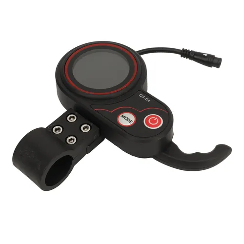 Imagen 2 del producto Panel de visualización de patinete eléctrico QS S4, Panel de Control de pantalla de pantalla de patinete eléctrico USB impermeable ABS con conector de 6 pines