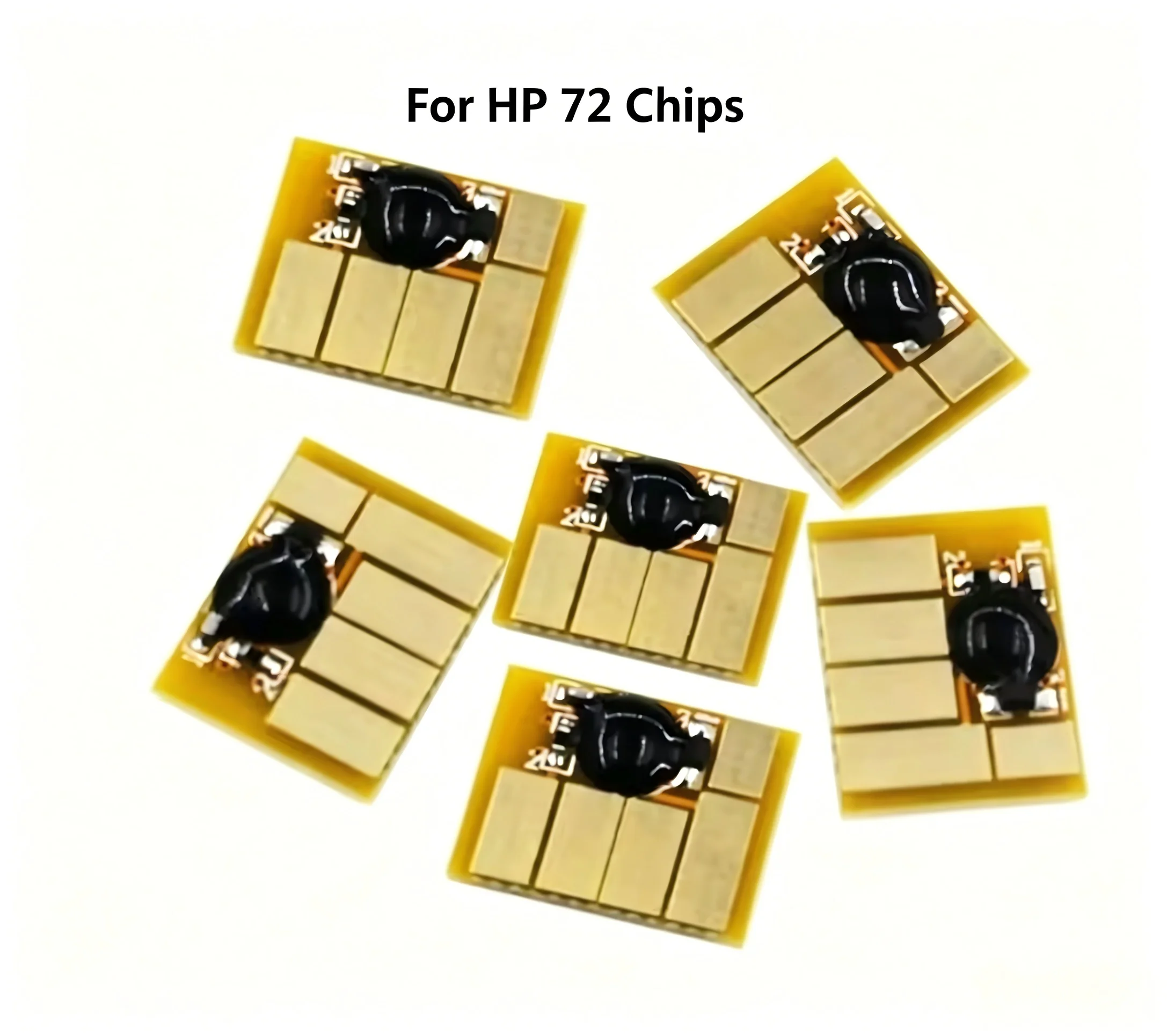 6 Colors Auto reset chips For HP72 for HP Designjet T610 T620 T770 T790 T1100 T1120 T1200 T1300 T2300 hp72 ARC Chip