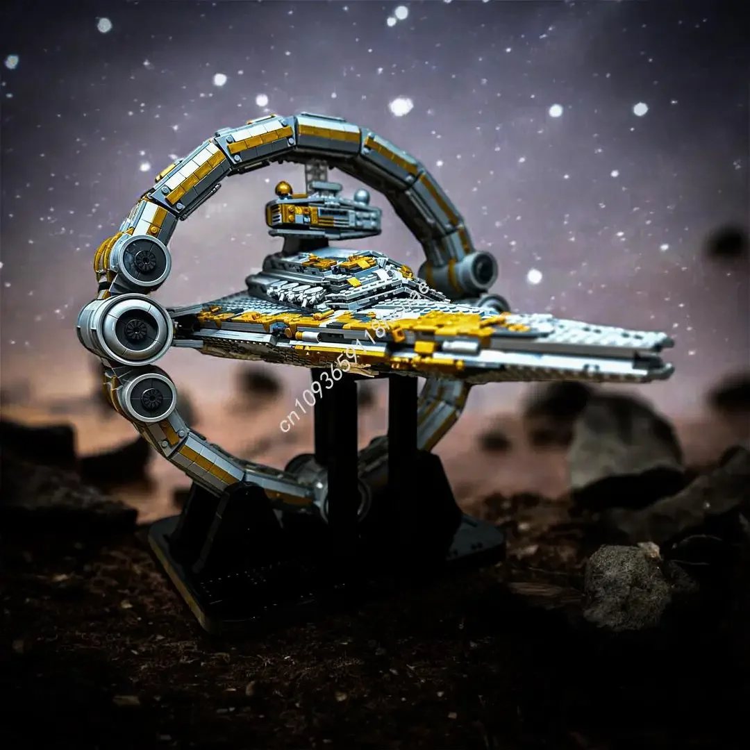 Star Battle Moc Das Auge von Sion inkl. Thrawn's Chimaera Imperialer Sternenzerstörer Modellbausatz DIY Kreatives Spielzeug Geschenk