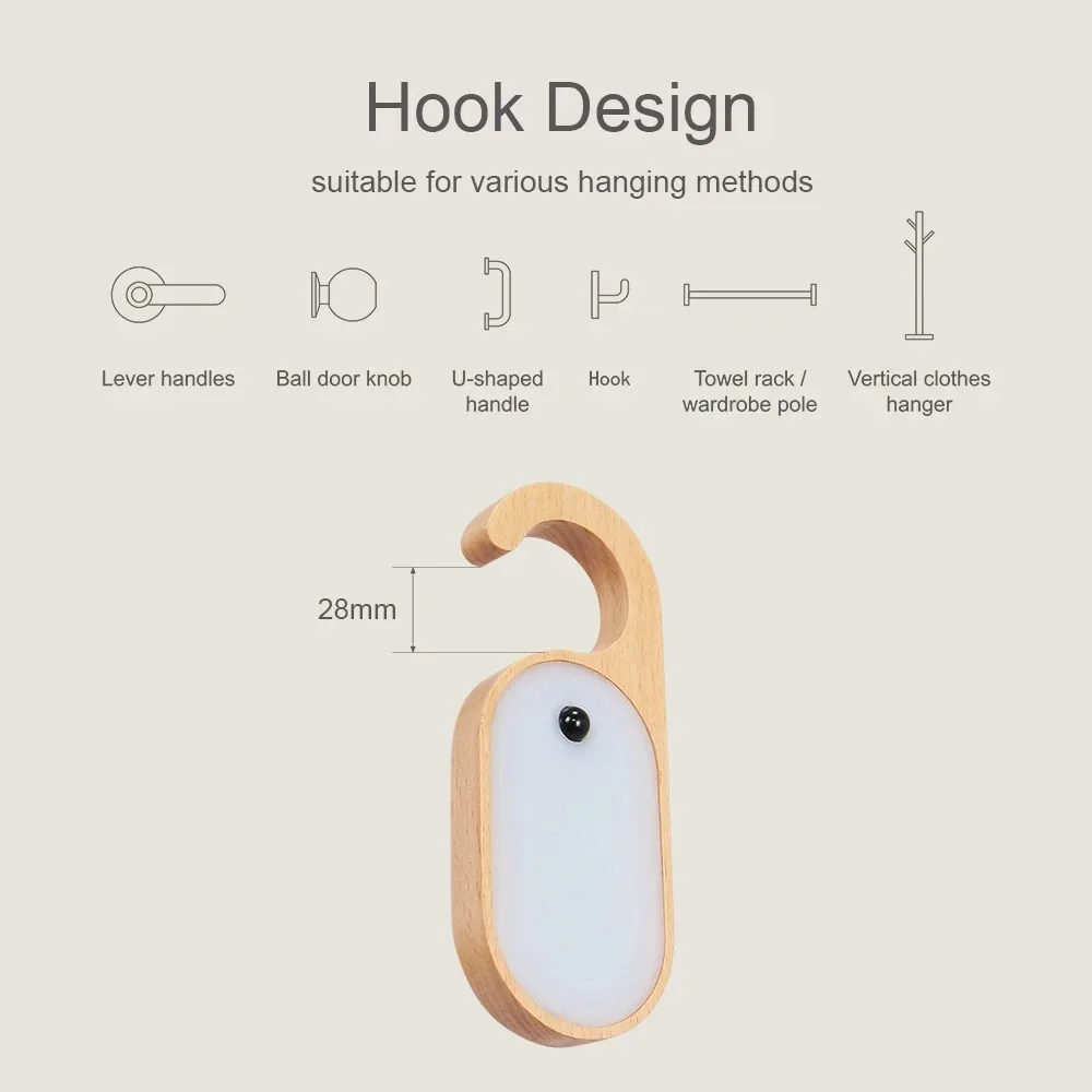 Wall Lamp Dual Motion Sensor Energy-Saving Lamp Night Light USB Charging Notebook Living Room Toilet Bedroom Corridor