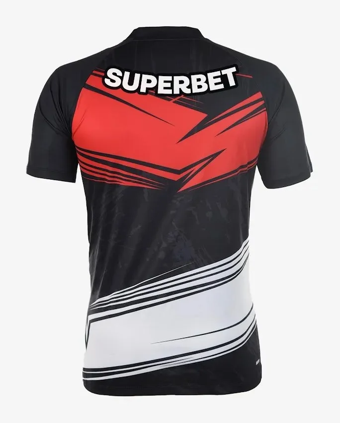 قمصان المروحة البرازيلية الأكثر مبيعًا للتدريب في عام 2022، قمصان قابلة للتنفس سريعة الجفاف، وملابس الوالدين والطفل #2