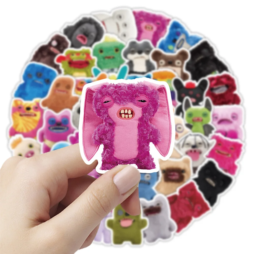 50PCS Leuke Fuggler Cartoon Stickers Kawaii Speelgoed Graffiti Decoratie DIY Koffer Koelkast Laptop Gitaar Auto Fiets Skateboard Decals