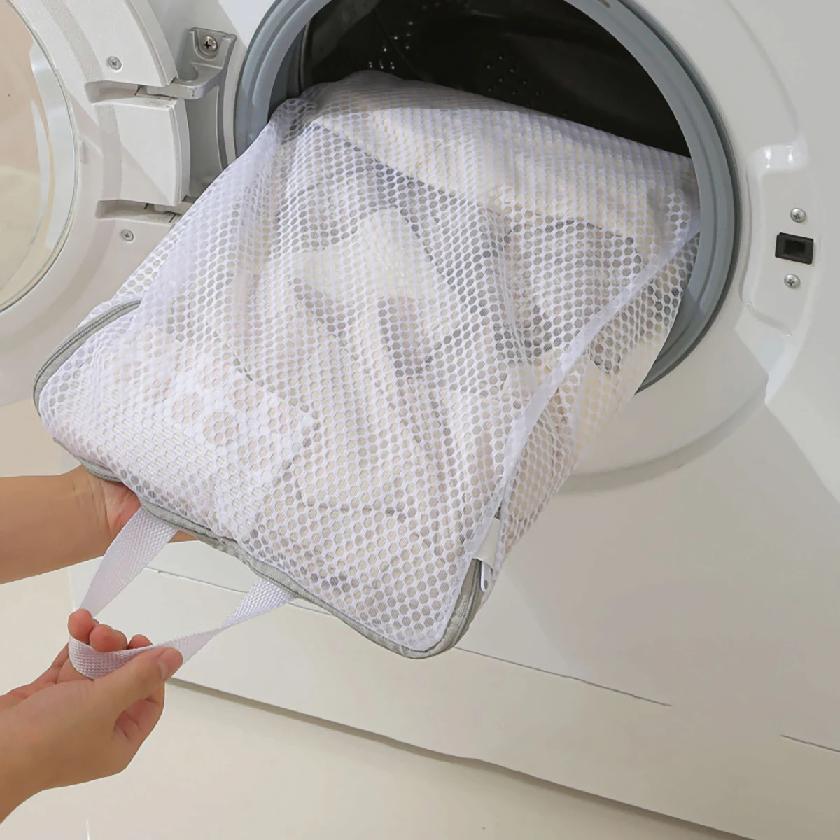 Household Laundry Bag Mesh Filter Laundry Bag For Washing Machine Anti-Deformation Bra Sweater Laundry Net ﻿