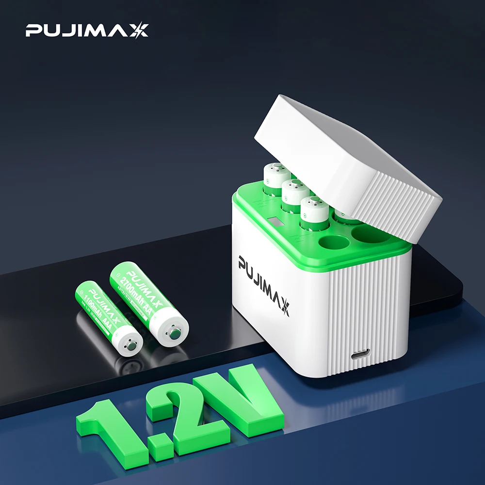 Pujimax 4-Slot Aa+4…