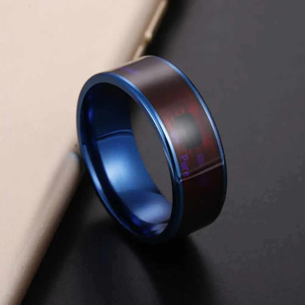 NFC Chip Ring Portable Smart Ring Non-irritative Sensing Technology  Useful No Charge Smart Lock NFC Ring