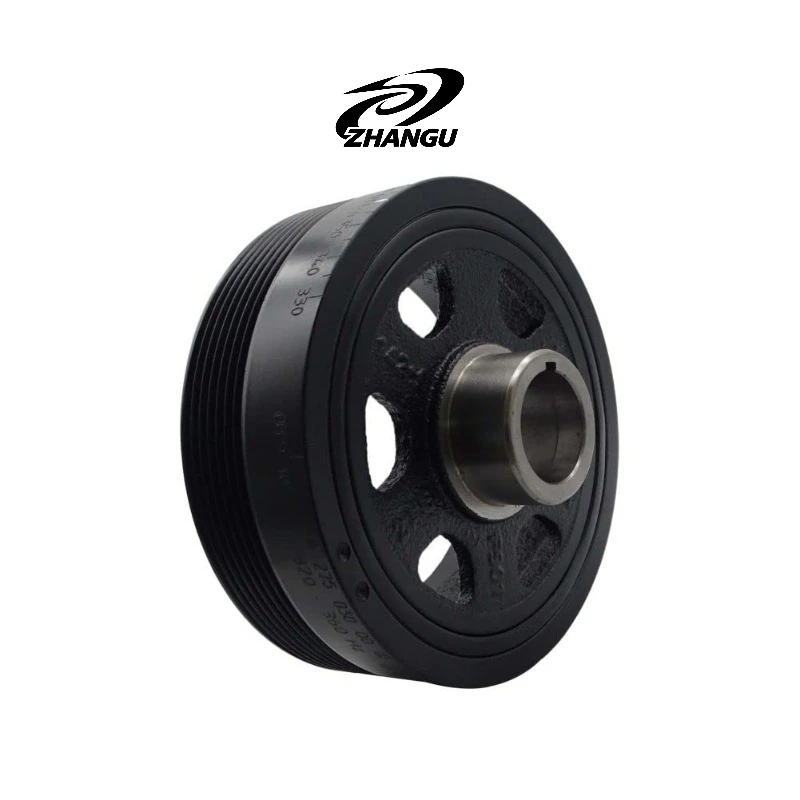2750300003 ZHANGU Auto Parts 1 pcs Crankshaft Pulley For Mercedes Benz W220 W221 W222 W463 M275 M279 OE A2750300003 view 3
