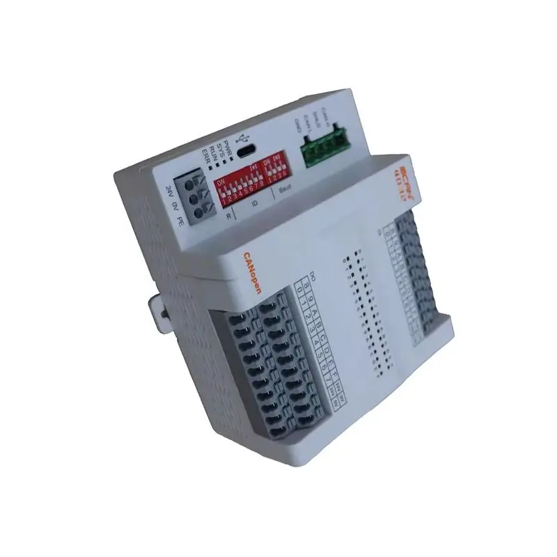 Bus I/O module EtherCAT coupler CANopen remote controller No programming required 16-channel DI/DO