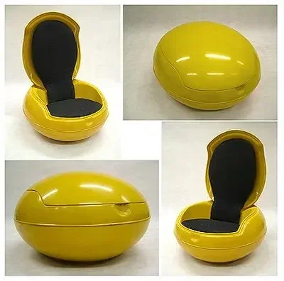 

Candy chair FRP creative sofa, casual egg box shell electric rice castle chair