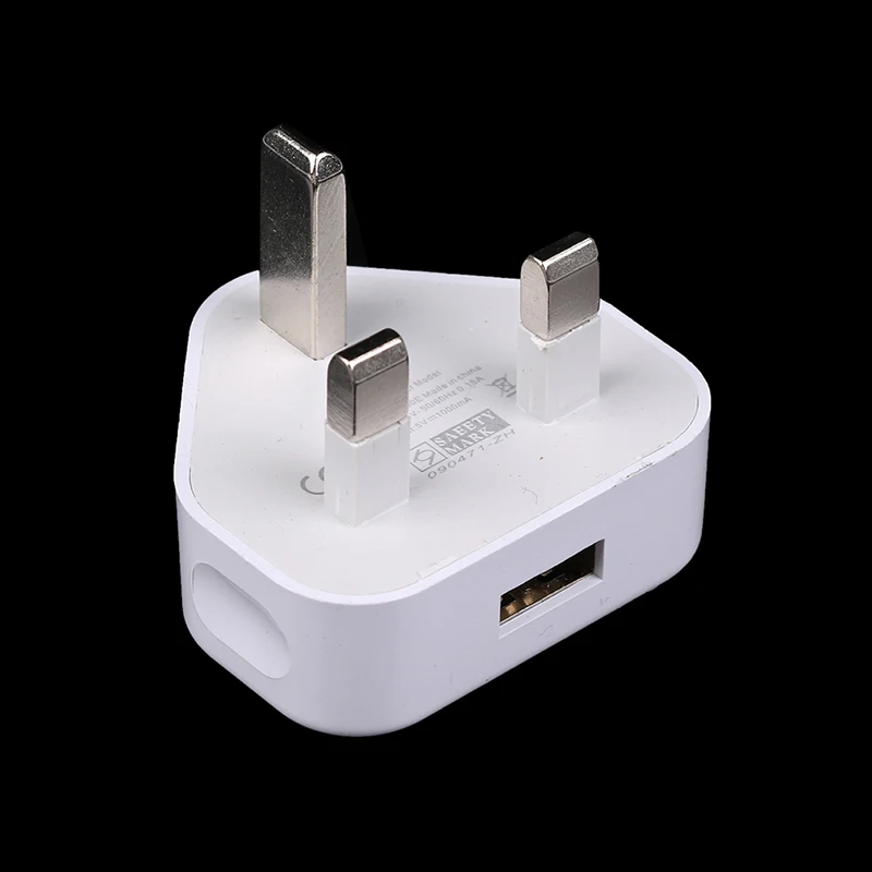 5V 2.1A Universal UK Plug 3 Pin Wall Charger Adapter With 1/2 USB Ports Charging Charger