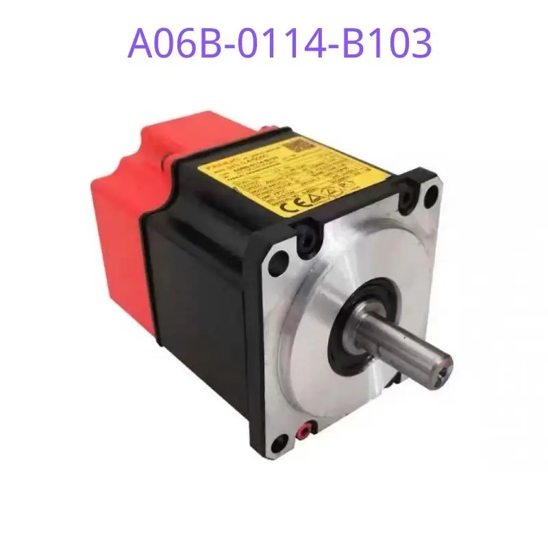 Latest Quotation A06B-0114-B103 A06B 0114 B103 Used FANUC Servo Small Motor Tested OK