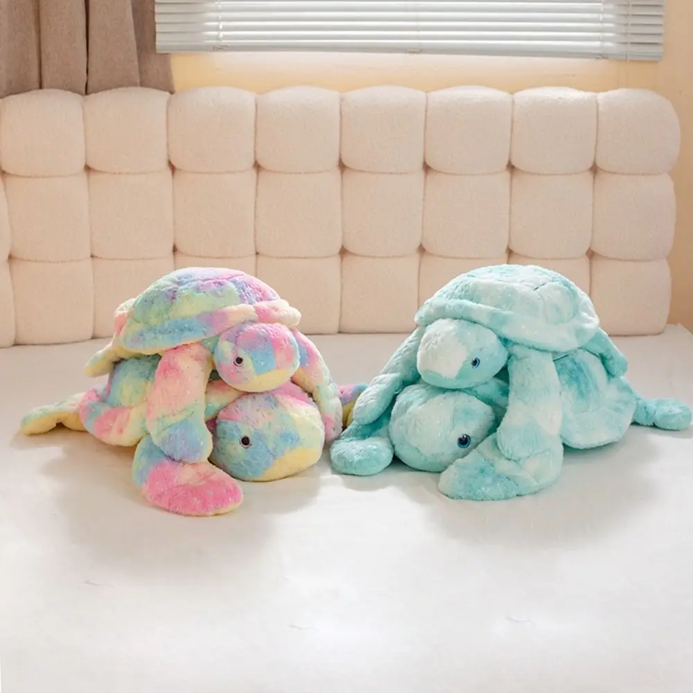 

Marine Animal Colorful Tortoise Gradient Colors Stuffed Sea Turtle Stuffed Soft Ins Animal Sea Turtle Pillow Children Gift