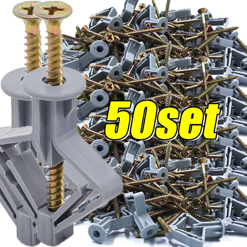 الطائرات فراشة الجبس مجلس توسيع مسامير جوفاء جدار الجصي الذاتي الحفر التوصيل الأنابيب دريوال الأجهزة المثبتات عدة #1