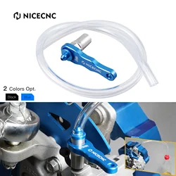 NiceCNC For Husqvarna TE 300 TE FE TC FC TX FX 125 250 300 350 400 450 501 8mm Hydraulic Brake & Clutch Bleeder Tool Hose Tube