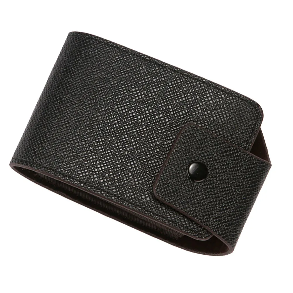 

1Pcs Stylish PU Portable Card Holder for Credit Bus Cards Slim Lightweight Travel Friendly Mini Card Storage