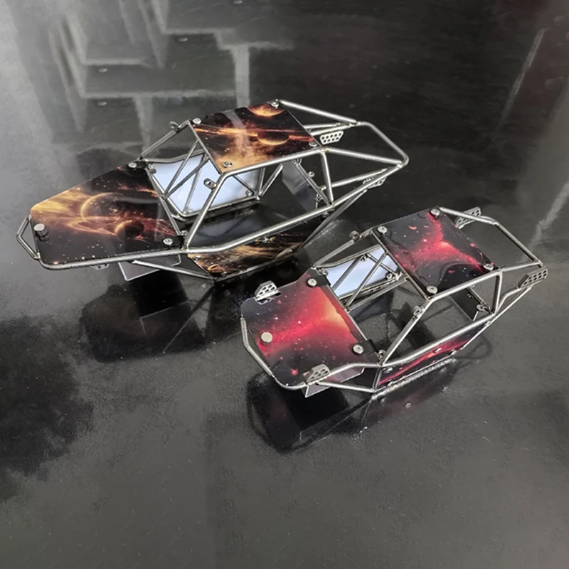 

Titanium Alloy Pipe Frame Performance Optimization and Improvement for 1/10 1/12 RC Crawler Car Traxxas TRX4 Axial SCX10 RC4WD