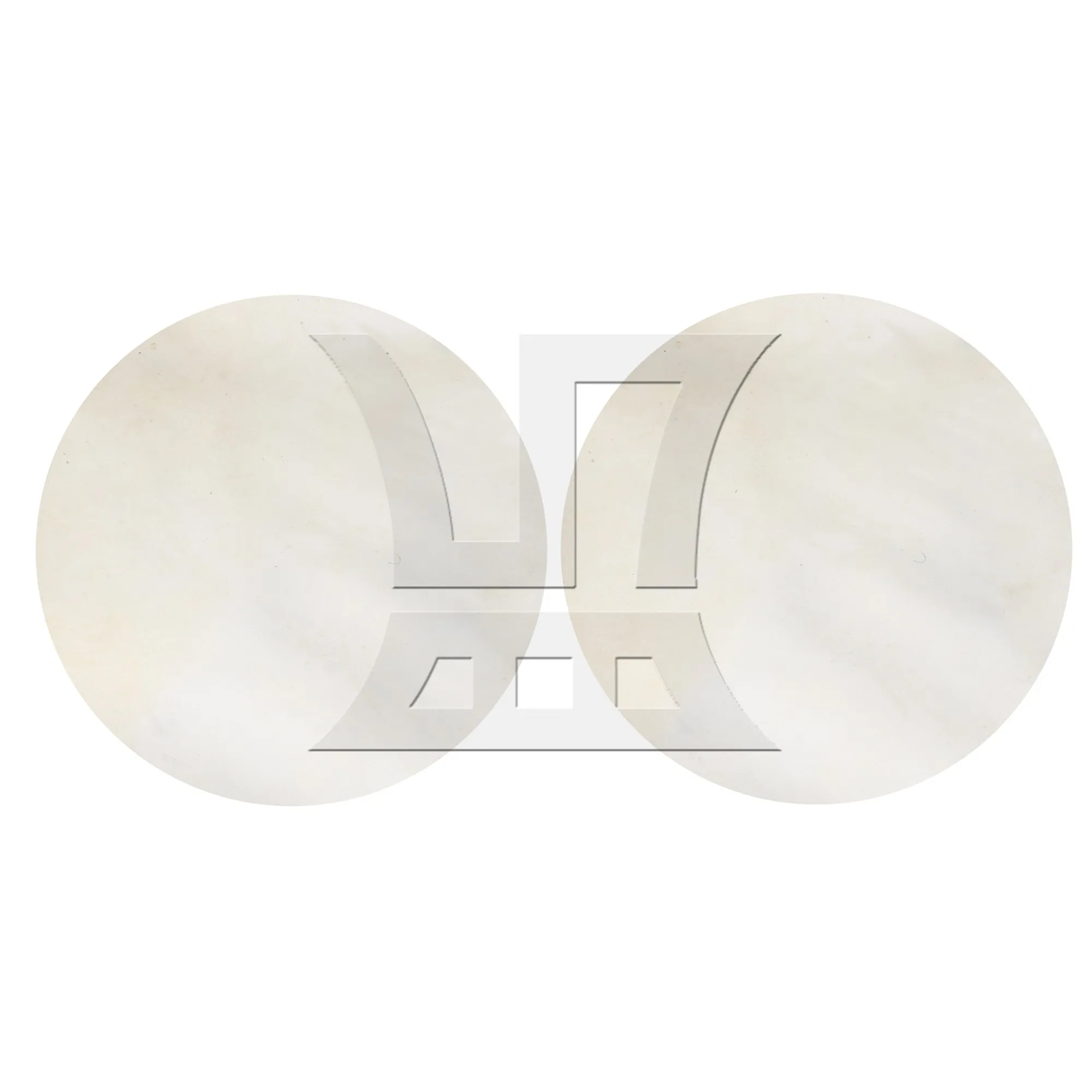 

Yibuy 2 Pcs Natural African Drum Head 13.77"x13.77" for Music Lovers Beige