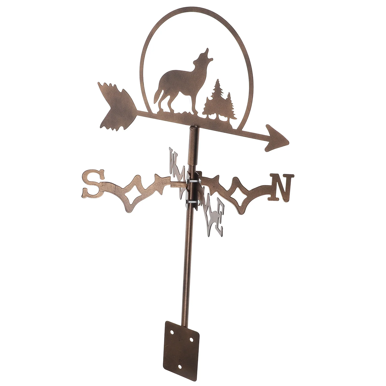 

Stainless Steel Weathervane Outdoor Decor Vanes Wind Vanes For Outside Durable Direction Indicator
