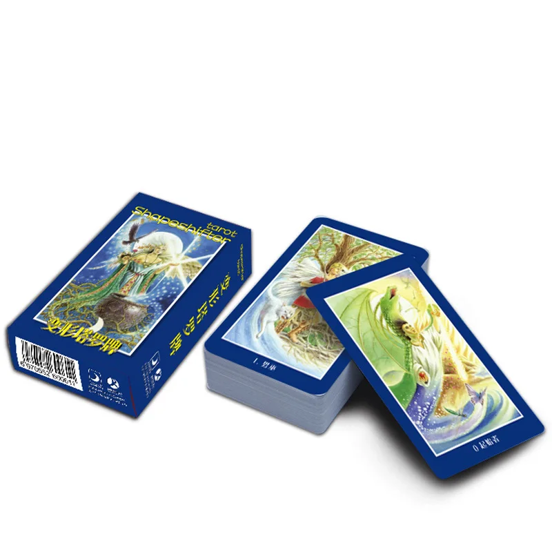 Shapeshifter Tarot Cards Divination  Chinese Version Cards Game 12*7cm