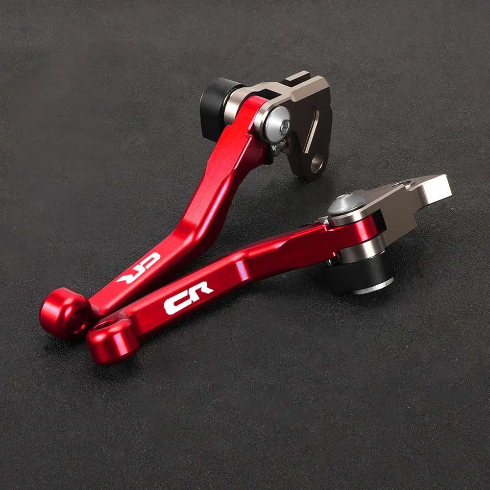 

Motocross Dirt Bike Brakes For HONDA CR85R CR80R CR125R CR250R Pivot Foldable Handles Brake Clutch Levers CR 85R 80R 125R 250R