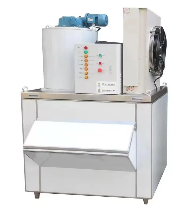 Industrial 2.0t 24h Flake Ice Machine High Efficiency Ice Making Equipment for Aquatic Plant Fish Market Custom