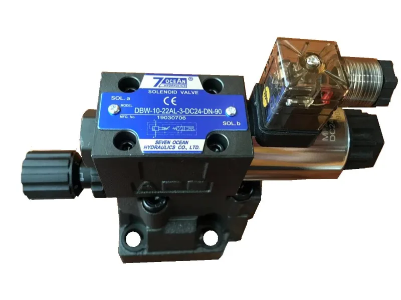 Taiwan Solenoid Control Relief Valve DBW-10-22A-1-X-A220-WB-10 Pilot Overflow