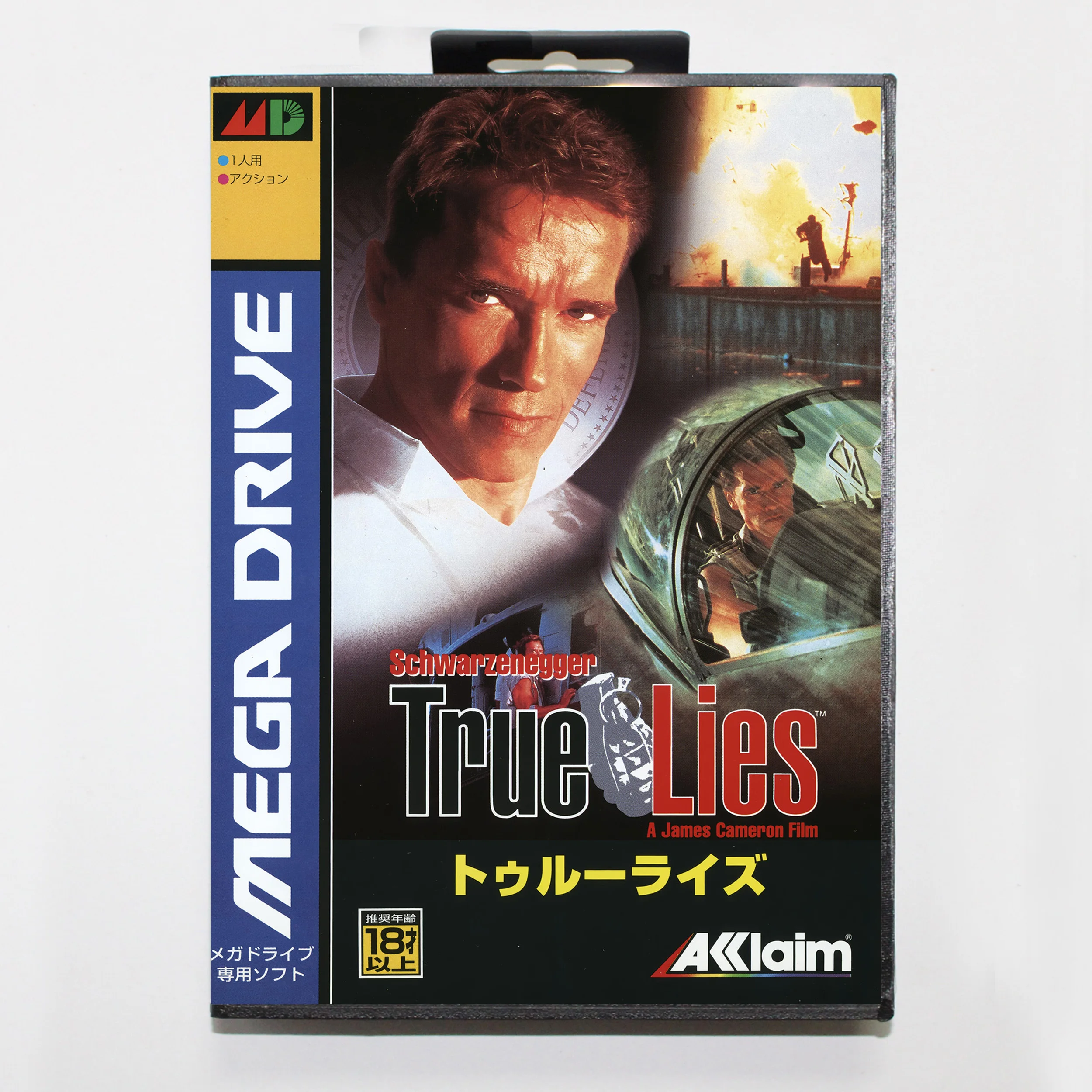 Hot Sale True Lies Game Card With Retail Box 16bit MD Cart For Sega Mega Drive/Genesis System