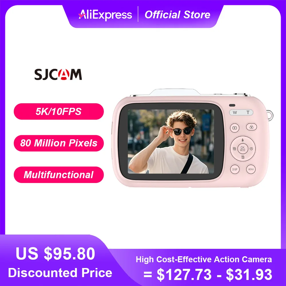 SJCAM ZV100 80MP 5K Digital
