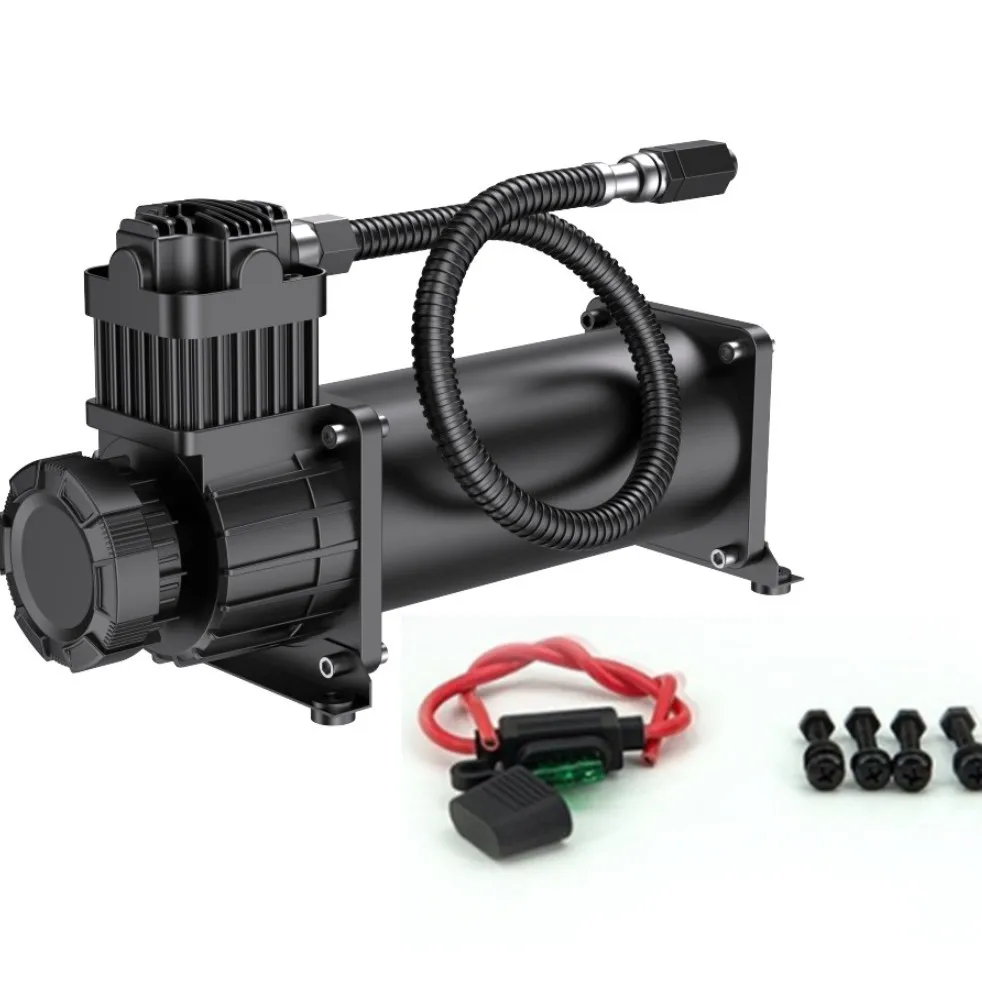 12V car modified air pump stainless steel air compressor vehicle  pump 150psi oil-free
