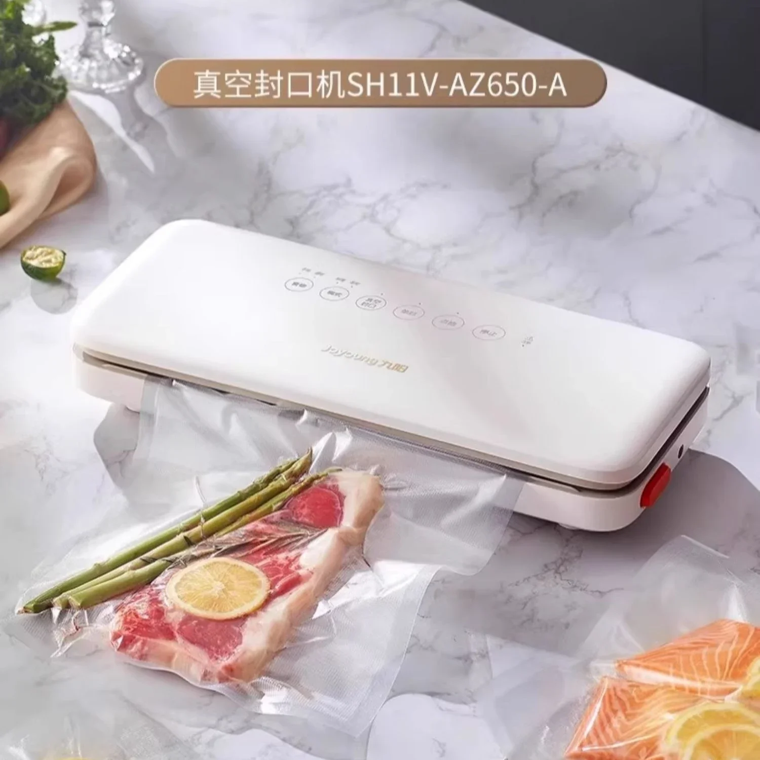 Vacuum plastic sealing machine Vacuum sealing machine household automatic food sealing and preservation Commercial packaging