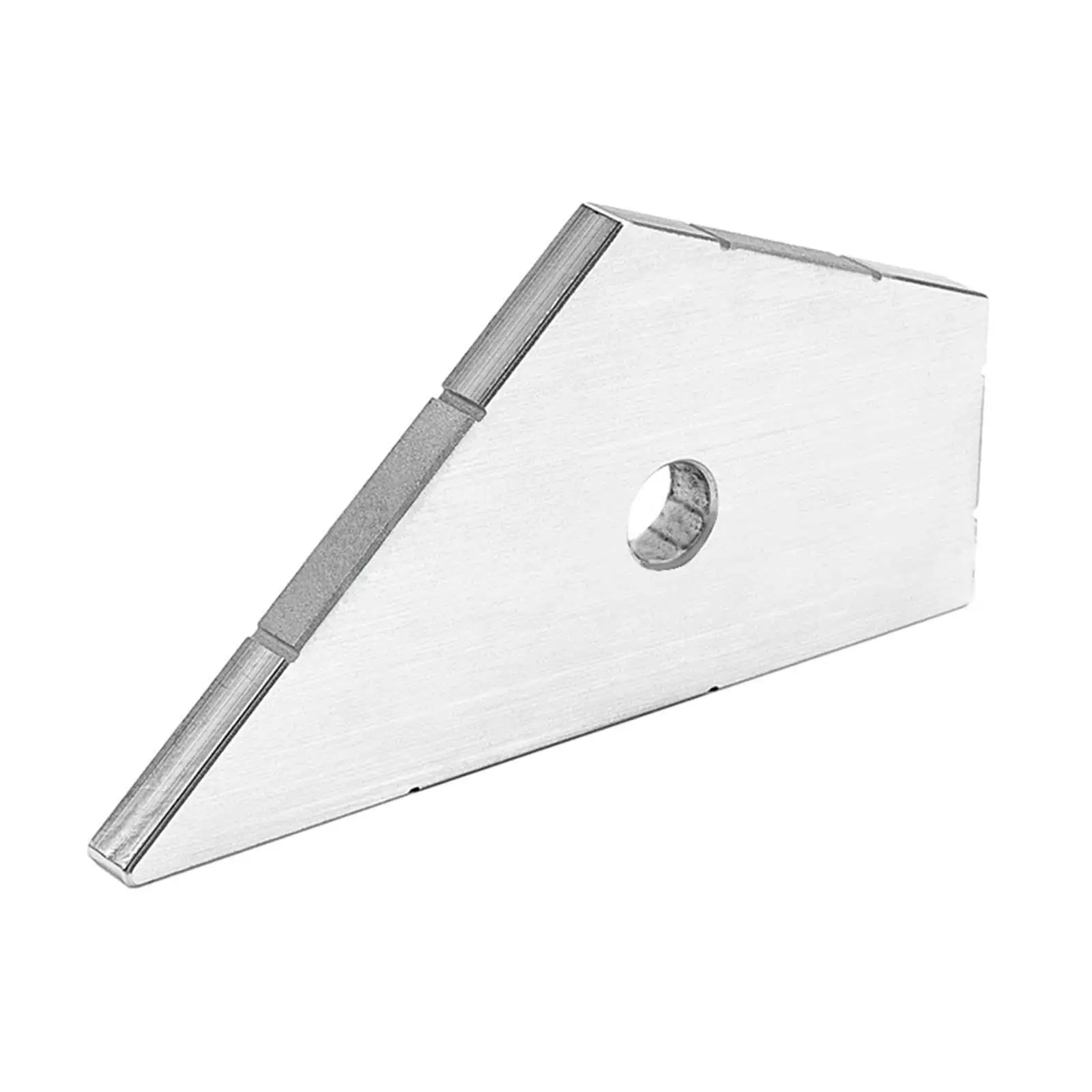 

Fret Leveling Tool Triangle Ruler for Accuracy Miantenance Buzzing Adjustment Repair Stainless Steel Luthier Tool