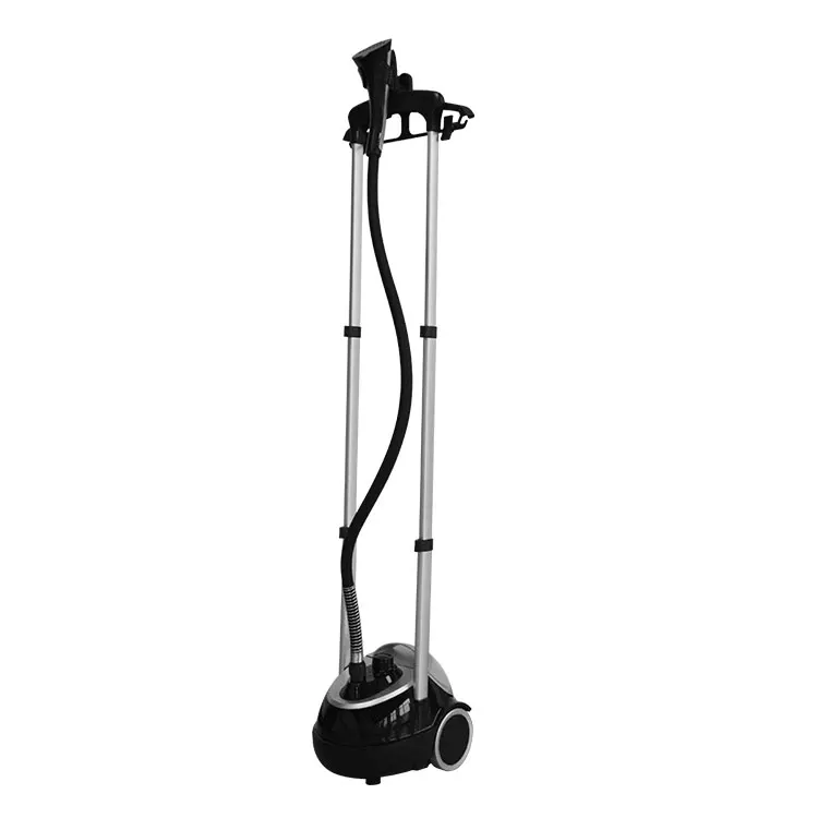 Wholesale Stand Multi-functional Laundry Clothes Steamer Upright Double Pole Fabric Garment Steamer for Home Use