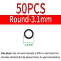 50 piezas de círculos de 3.1 mm