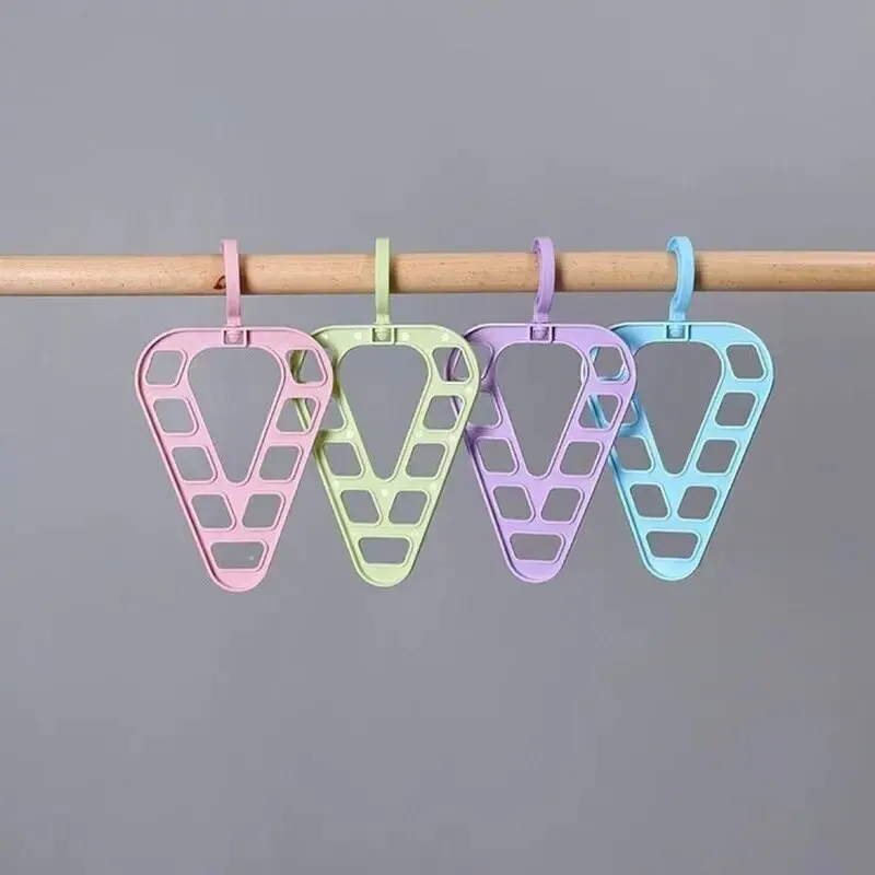 1PC 9-Hole Space-saving Magic Clothes Hanger Closet Organizer Multi-functional 360° Rotating Magic Hanger Drying Racks