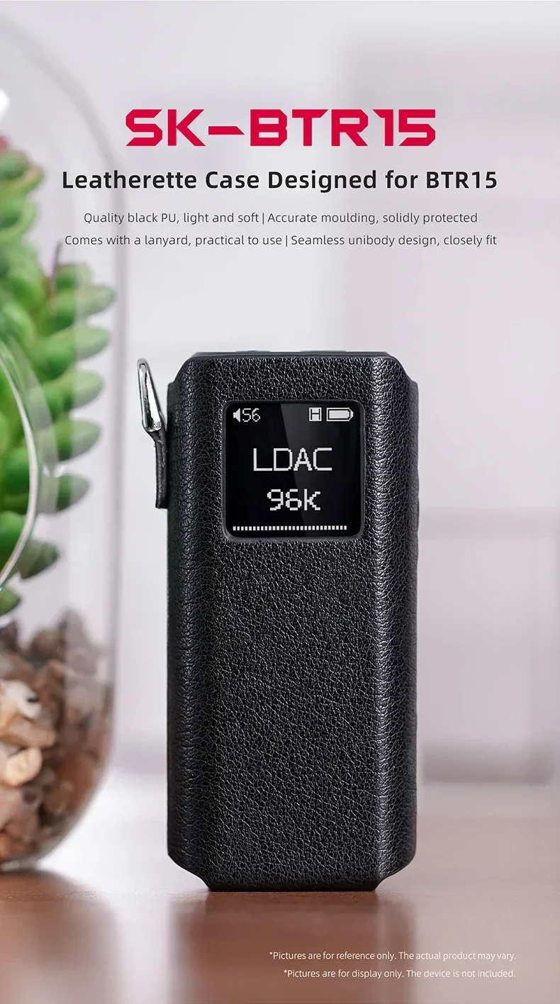 FiiO SK-BTR15 Housse en cuir PU pour BTR15 FiiO SK-BTR15 Housse en cuir PU pour BTR15