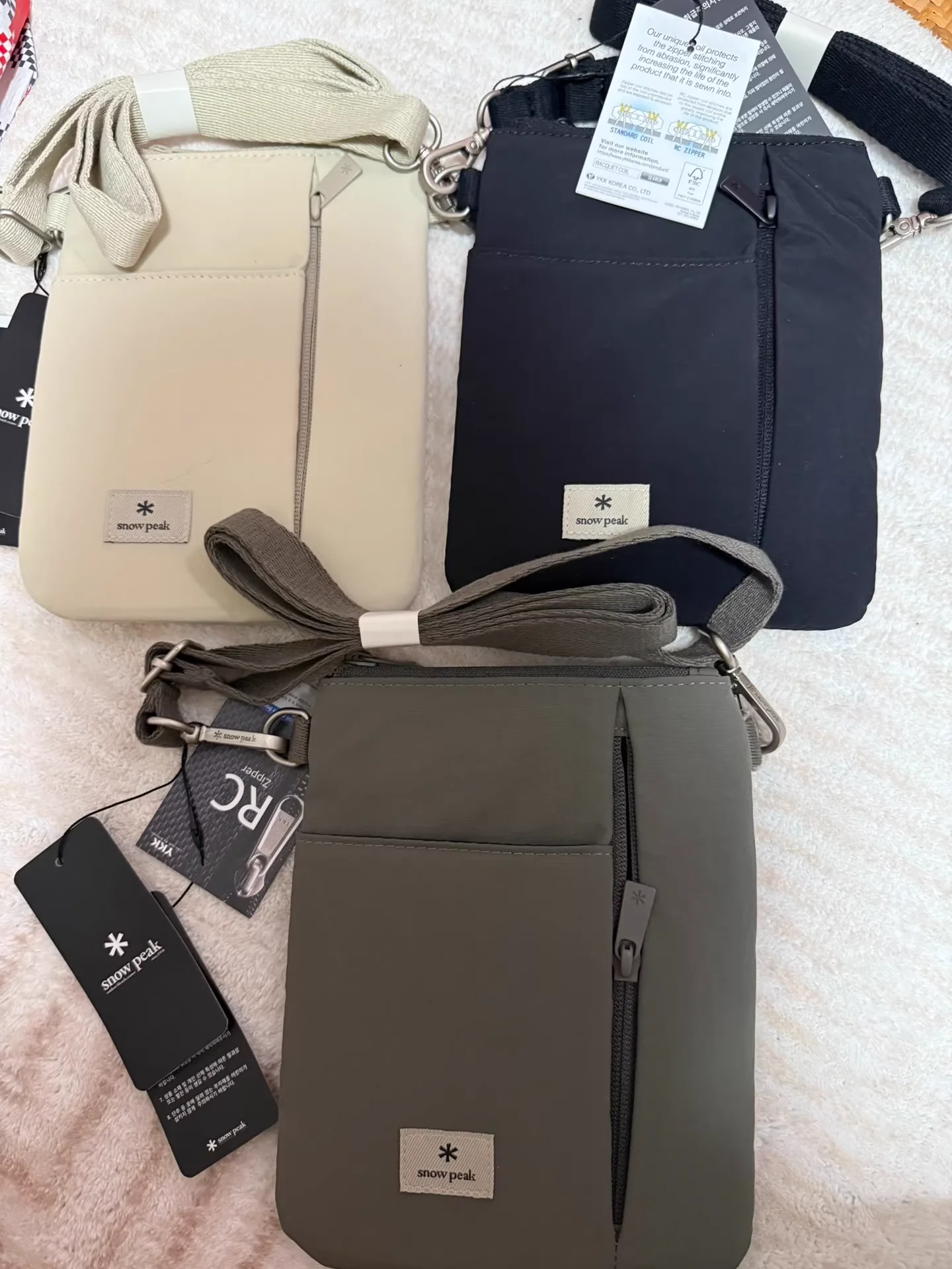 Snow Peak-bandolera ligera impermeable para exteriores, paquete de pecho informal para ir al trabajo, riñonera antirrobo para teléfono, gran oferta, moda