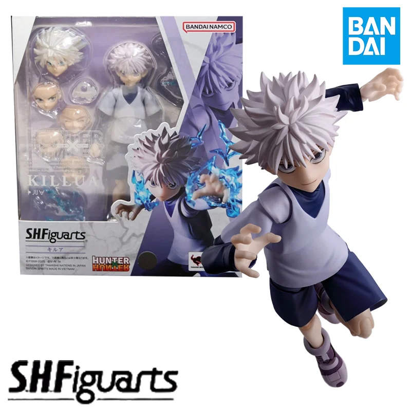 

Bandai SHF HUNTER×HUNTER Killua Zoldyck Action Figure Assembly Model Toy Collectible Model Ornament toy Gift For children