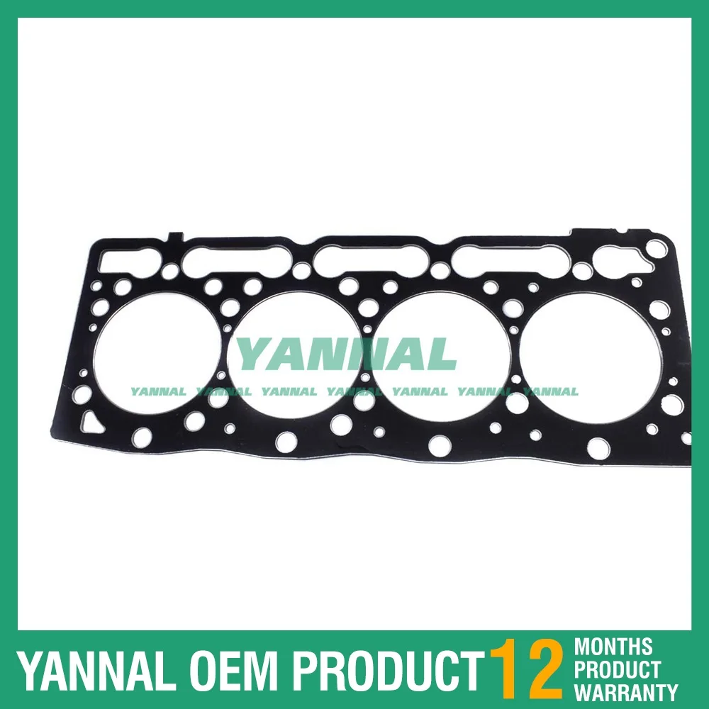 

Cylinder Head Gasket For KUBOTA V1505 4D78 Replaces 16394-03310 16394-03313