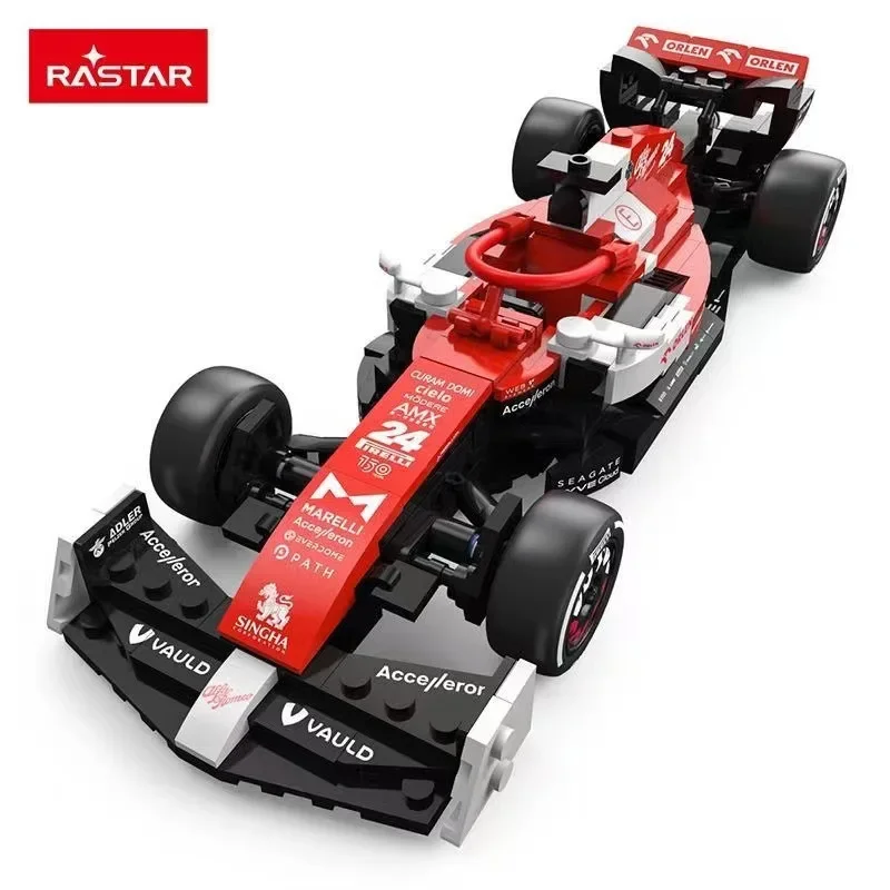 Créateurs de voitures de course de Formule 1 pour enfants, briques de construction de nuits, jouets pour enfants, cadeaux d'anniversaire, Max Verstappen F #11Perez, 2024, 1/24 F1 RB19 F #1