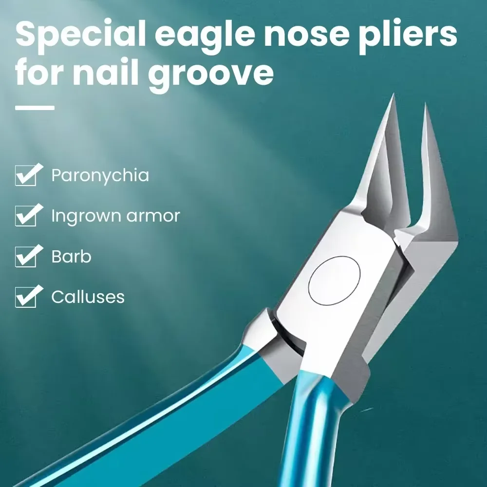 Tagliaunghie Tagliaunghie per unghie dei piedi Strumenti per manicure pedicure 120 ° Set di strumenti di correzione professionali per paronichia incarnita ad angolo di taglio