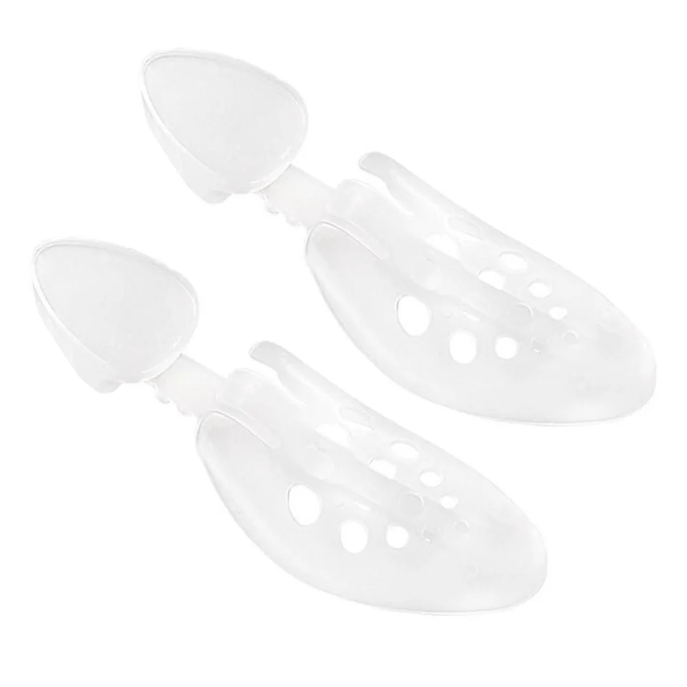 

2Pcs Expandable Shoe Stretcher -45 White Heavy Duty Shape Retention Shoe Keeper for Home Wardrobe and Travel Packing