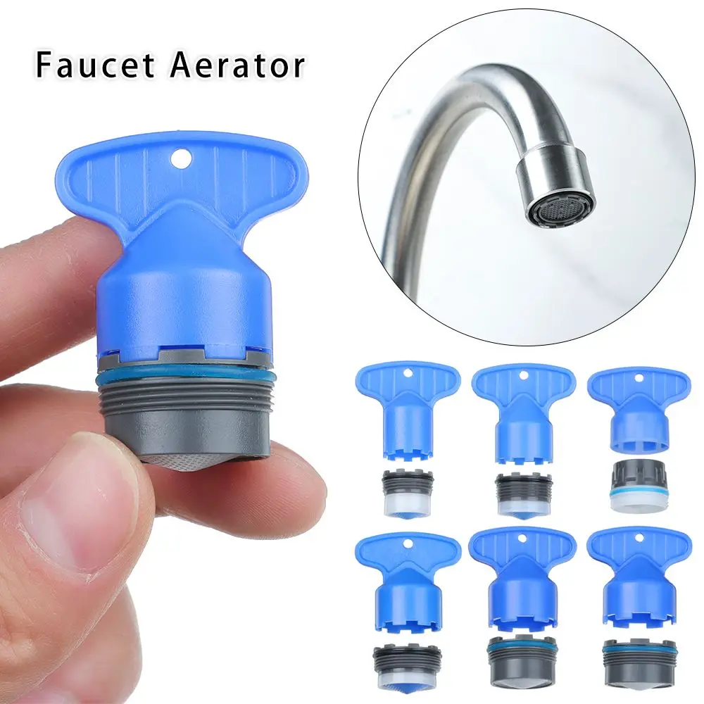 

ABS Water Saving Tap Aerator Built-in Bubbler Filter Removal Wrench Faucet Accessories Replacement Parts 16.5-24mm Home Hardware
