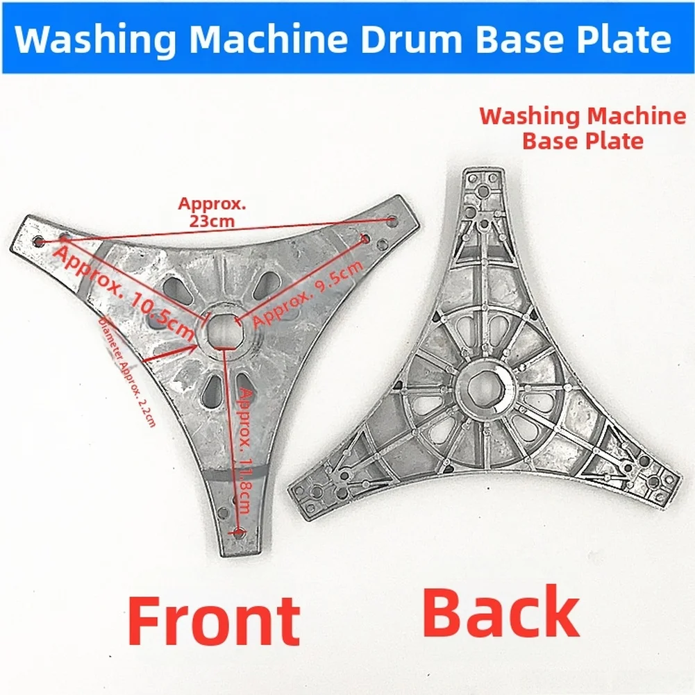 Washing Machine Inner Drum Triangle Base Plate C Style Replacement Bearing Bracket for Drum Mounting and Operational Integrity