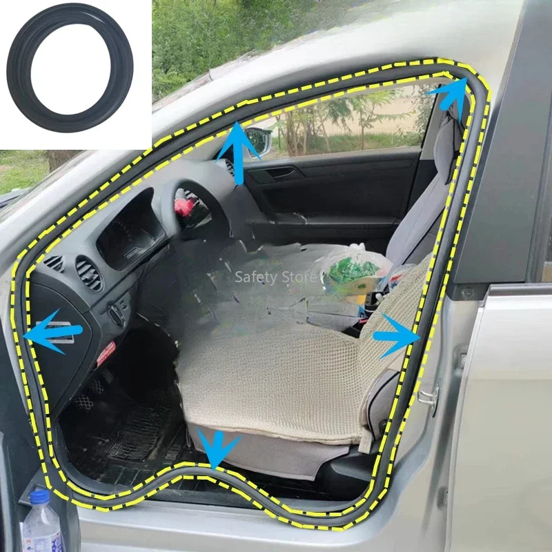 

For Volkswagen's new Suiteng original car door frame sealing strip Old Suiteng body door opening sealing strip Trunk tape